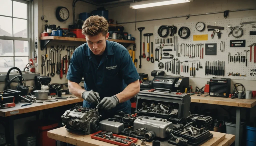 apprendre la mécanique auto