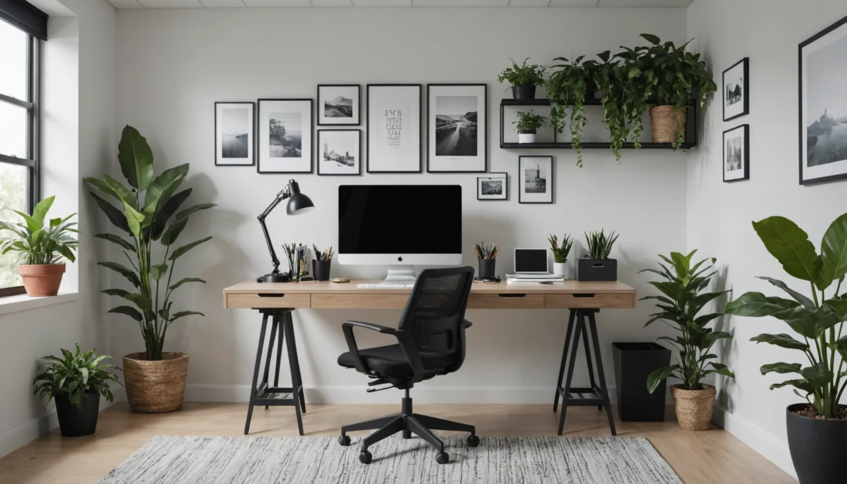 distance entre bureau et mur