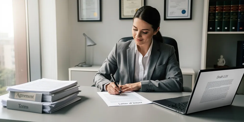 Modele lettre d intention : les 7 éléments à inclure pour rassurer un juriste