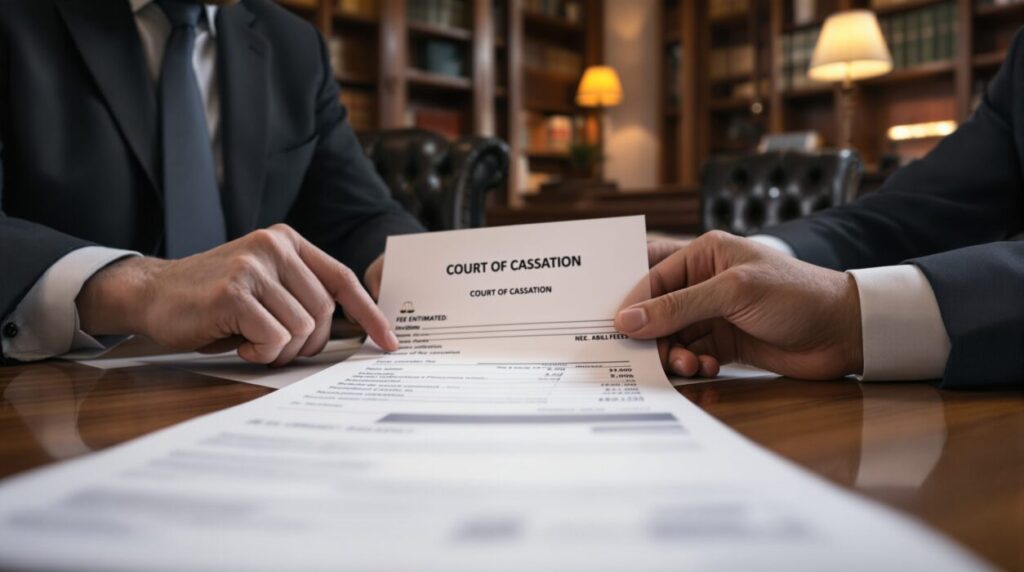 honoraires avocat cour de cassation