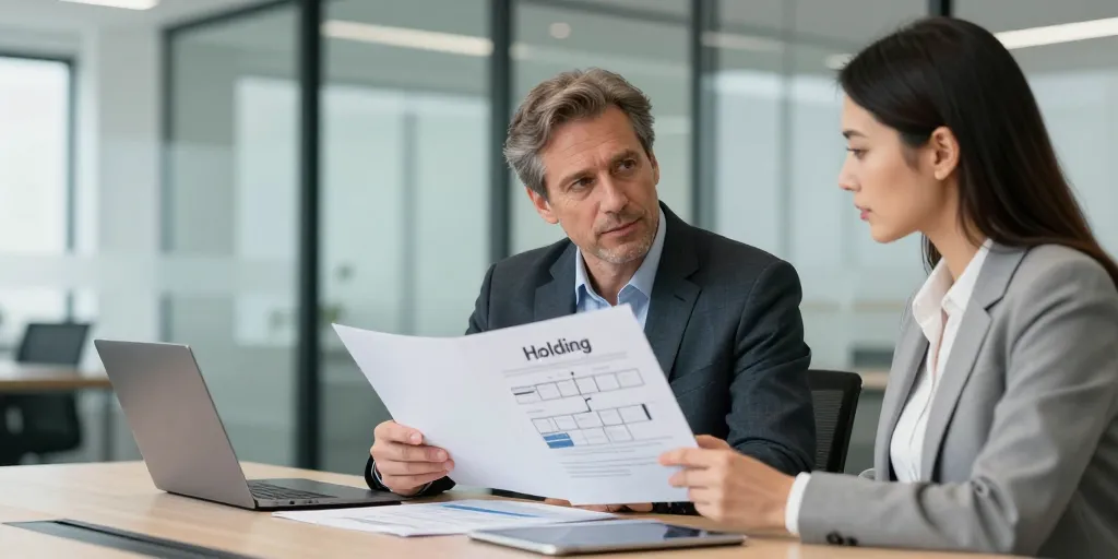 holding définition simple