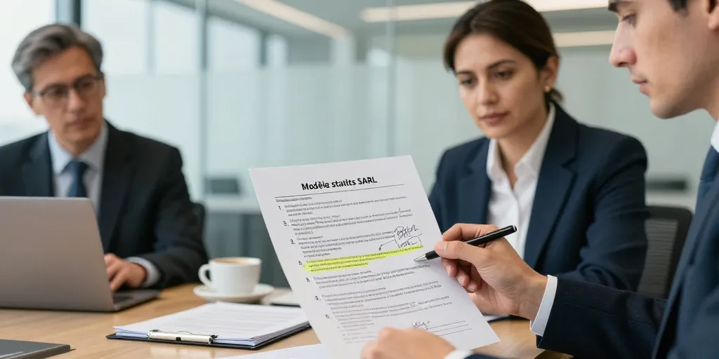 Modèle statuts SARL : les 8 clauses essentielles à personnaliser