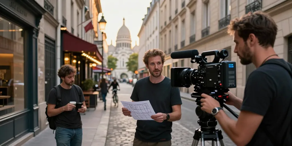 Transformez vos idées en films professionnels au cœur de Paris